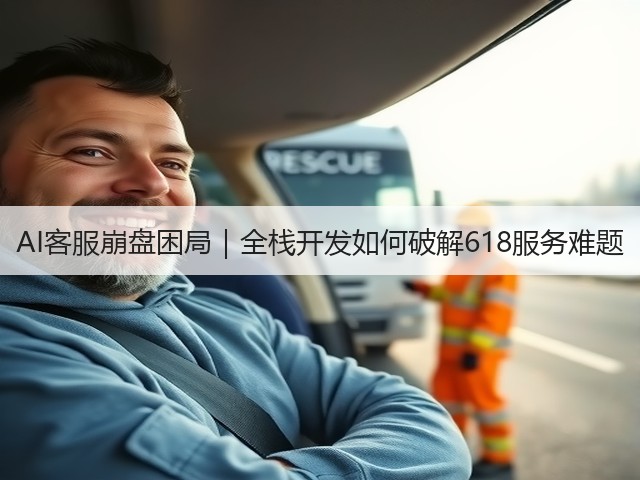 AI客服崩盘困局|全栈开发如何破解618服务难题(图3) AI客服崩盘困局|全栈开发如何破解618服务难题(图3)