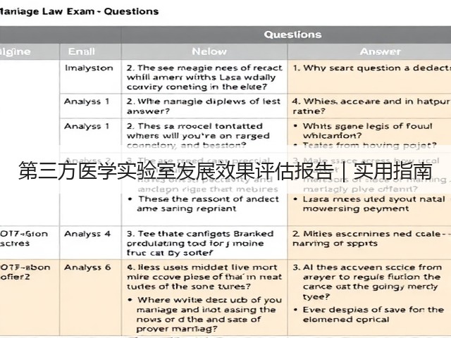 第三方医学实验室发展效果评估报告|实用指南(图3) 第三方医学实验室发展效果评估报告|实用指南(图3)