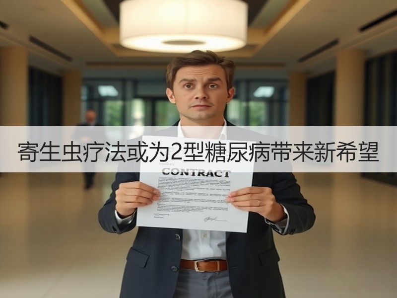 寄生虫疗法或为2型糖尿病带来新希望