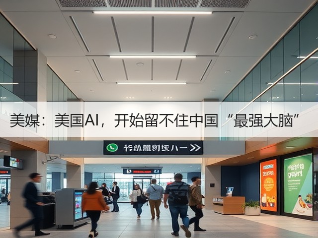 美媒:美国AI,开始留不住中国“最强大脑”(图1) 美媒:美国AI,开始留不住中国“最强大脑”(图1)