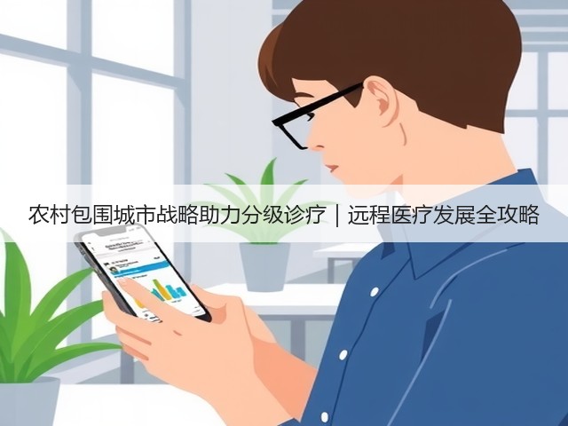 农村包围城市战略助力分级诊疗|远程医疗发展全攻略(图2) 农村包围城市战略助力分级诊疗|远程医疗发展全攻略(图2)