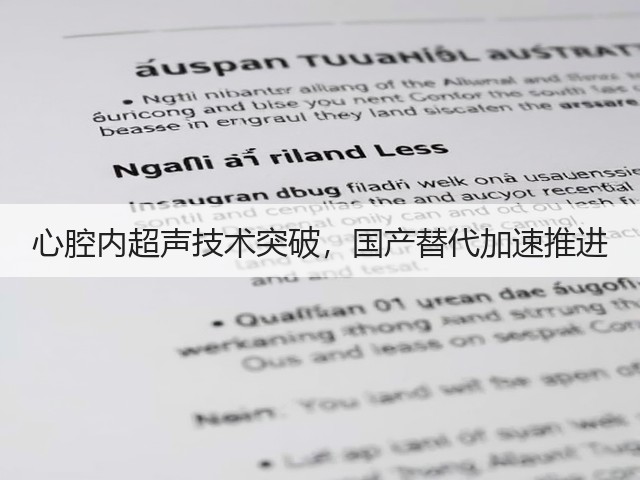 心腔内超声技术突破,国产替代加速推进(图3) 心腔内超声技术突破,国产替代加速推进(图3)