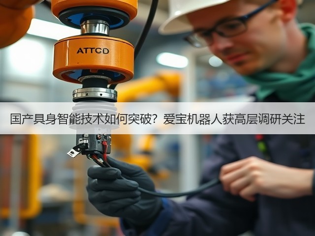 国产具身智能技术如何突破?爱宝机器人获高层调研关注(图1) 国产具身智能技术如何突破?爱宝机器人获高层调研关注(图1)