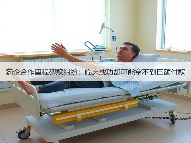 药企合作里程碑款纠纷:临床成功却可能拿不到巨额付款(图2) 药企合作里程碑款纠纷:临床成功却可能拿不到巨额付款(图2)