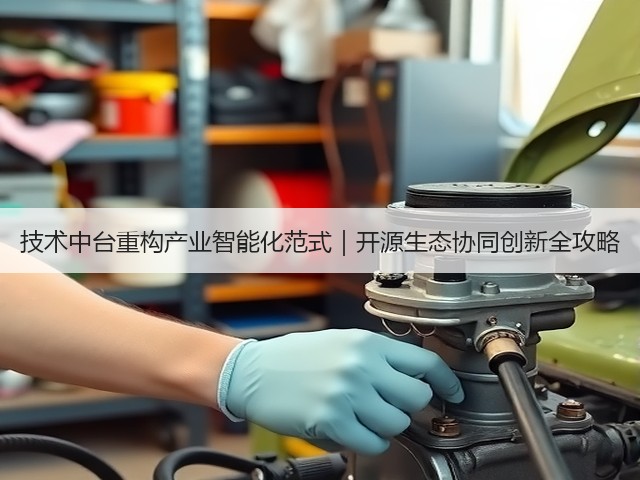 技术中台重构产业智能化范式|开源生态协同创新全攻略(图1) 技术中台重构产业智能化范式|开源生态协同创新全攻略(图1)