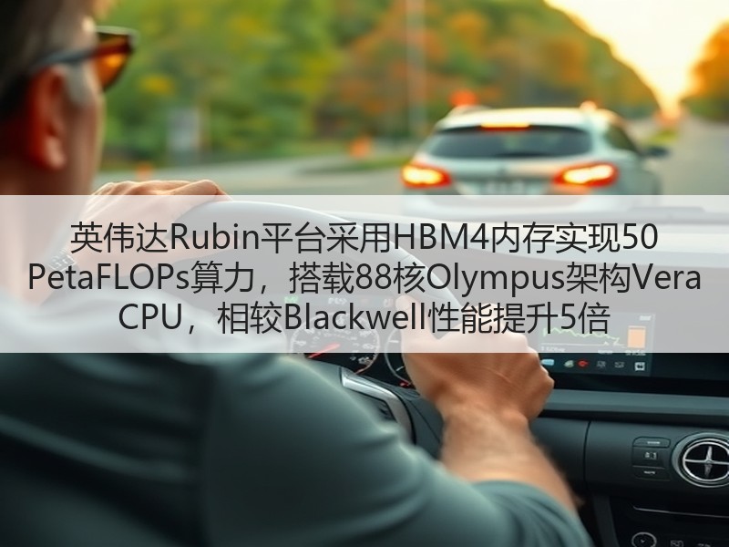 英伟达Rubin平台采用HBM4内存实现50 PetaFLO
