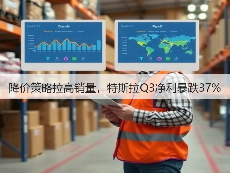 降价策略拉高销量，特斯拉Q3净利暴跌37%
