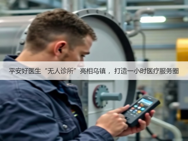 平安好医生“无人诊所”亮相乌镇 ,打造一小时医疗服务圈(图3) 平安好医生“无人诊所”亮相乌镇 ,打造一小时医疗服务圈(图3)
