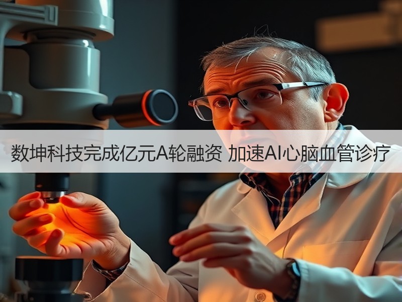 数坤科技完成亿元A轮融资 加速AI心脑血管诊疗