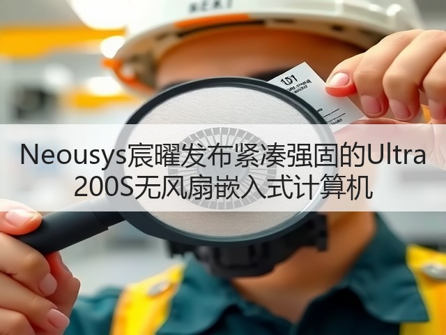 Neousys宸曜发布紧凑强固的Ultra 200S无风扇嵌入式计算机(图2)
