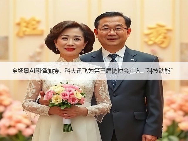 全场景AI翻译加持，科大讯飞为第三届链博会注入“科技动能”(图1)