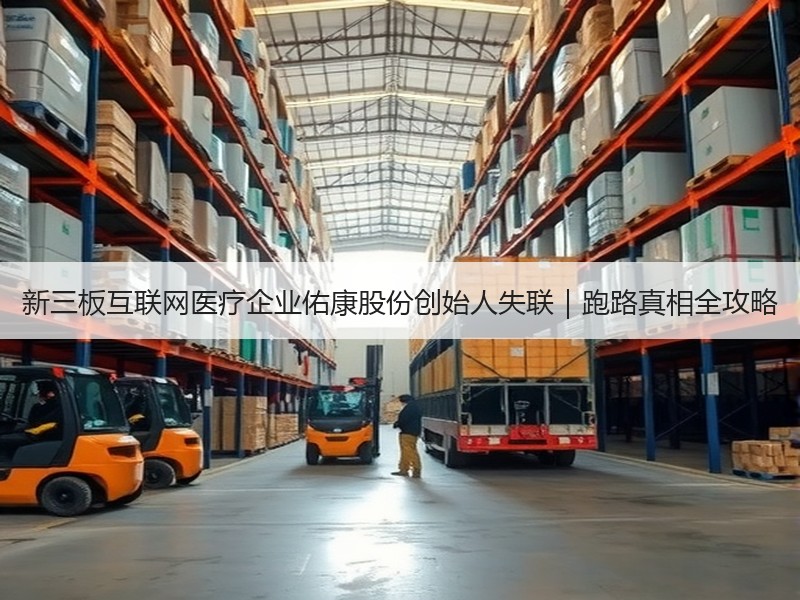新三板互联网医疗企业佑康股份创始人失联｜跑路真相全攻略