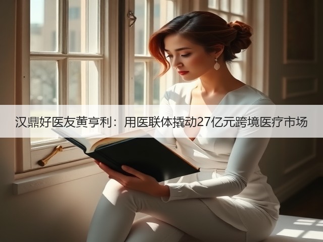 汉鼎好医友黄亨利:用医联体撬动27亿元跨境医疗市场(图3) 汉鼎好医友黄亨利:用医联体撬动27亿元跨境医疗市场(图3)