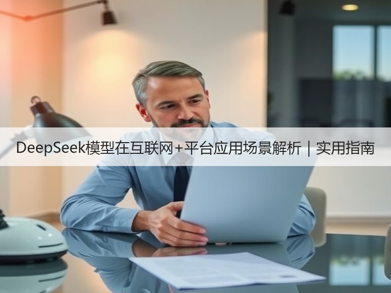 DeepSeek模型在互联网+平台应用场景解析｜实用指南