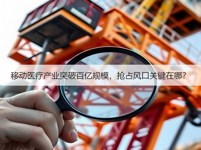 移动医疗产业突破百亿规模,抢占风口关键在哪?(图1) 移动医疗产业突破百亿规模,抢占风口关键在哪?(图1)
