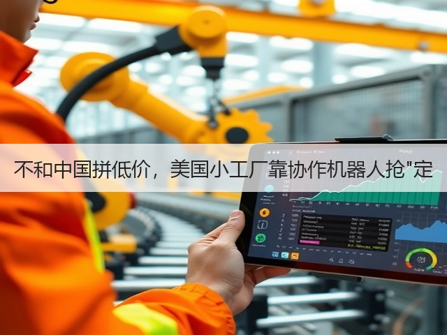 不和中国拼低价,美国小工厂靠协作机器人抢定(图3) 不和中国拼低价,美国小工厂靠协作机器人抢定(图3)