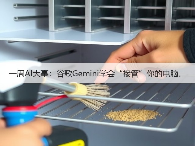 一周AI大事:谷歌Gemini学会“接管”你的电脑、(图1) 一周AI大事:谷歌Gemini学会“接管”你的电脑、(图1)