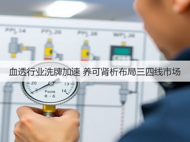 血透行业洗牌加速 养可肾析布局三四线市场(图3) 血透行业洗牌加速 养可肾析布局三四线市场(图3)