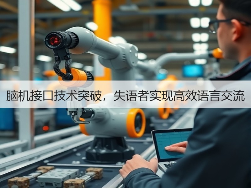 脑机接口技术突破，失语者实现高效语言交流