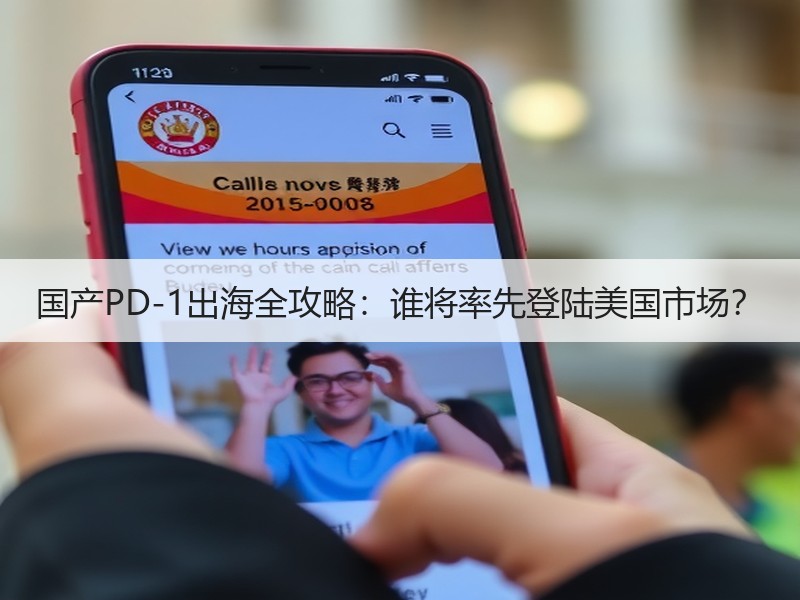 国产PD-1出海全攻略：谁将率先登陆美国市场？