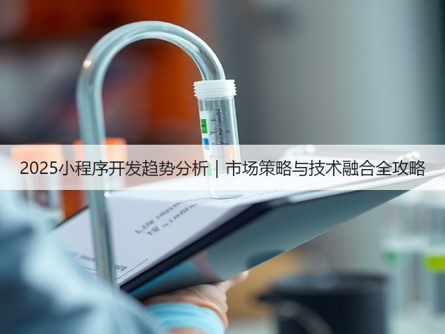 2025小程序开发趋势分析|市场策略与技术融合全攻略(图3) 2025小程序开发趋势分析|市场策略与技术融合全攻略(图3)