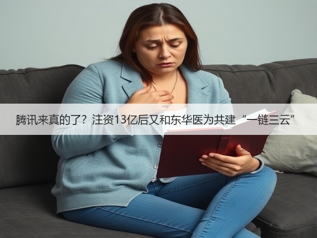 腾讯来真的了?注资13亿后又和东华医为共建“一链三云”(图3) 腾讯来真的了?注资13亿后又和东华医为共建“一链三云”(图3)