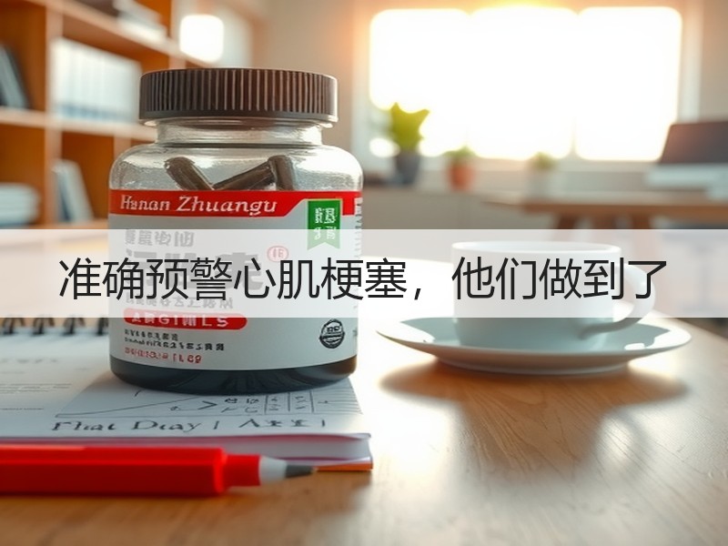 准确预警心肌梗塞，他们做到了