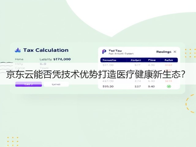 京东云能否凭技术优势打造医疗健康新生态?(图3) 京东云能否凭技术优势打造医疗健康新生态?(图3)