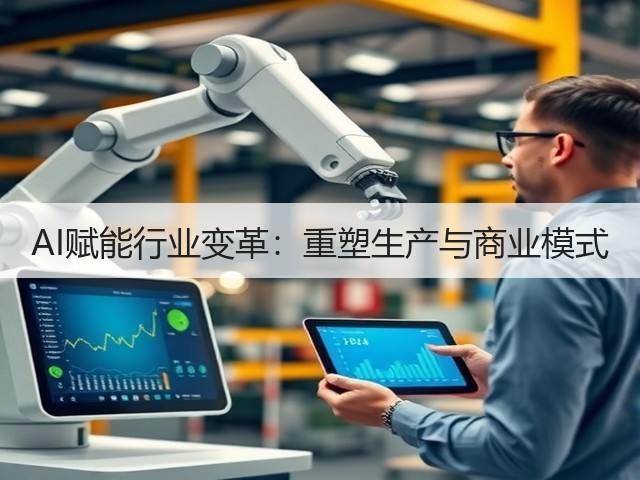 AI赋能行业变革:重塑生产与商业模式(图1) AI赋能行业变革:重塑生产与商业模式(图1)