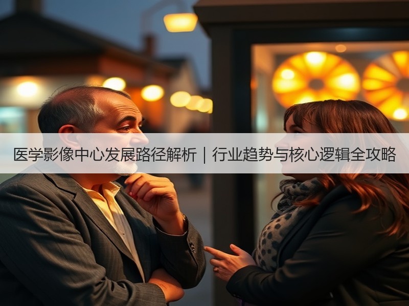 医学影像中心发展路径解析｜行业趋势与核心逻辑全攻略
