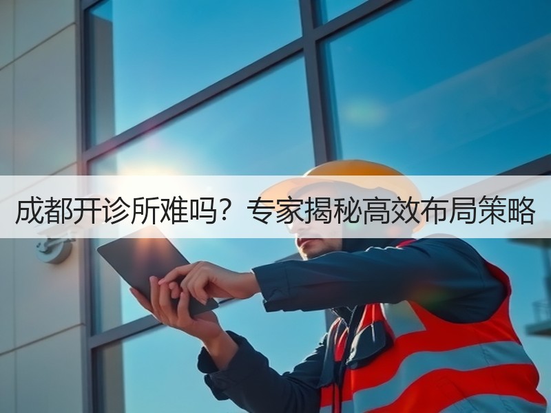 成都开诊所难吗？专家揭秘高效布局策略