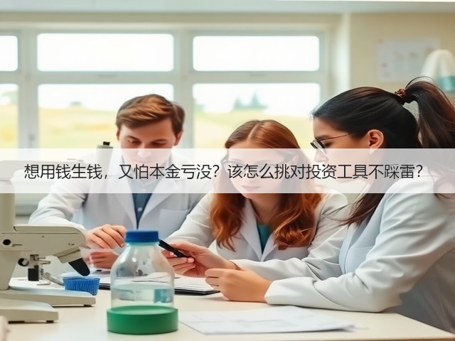 想用钱生钱,又怕本金亏没?该怎么挑对投资工具不踩雷?(图1) 想用钱生钱,又怕本金亏没?该怎么挑对投资工具不踩雷?(图1)