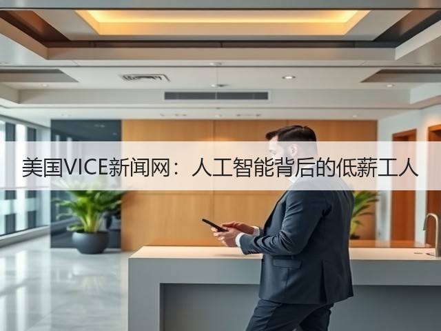 美国VICE新闻网：人工智能背后的低薪工人(图1)
