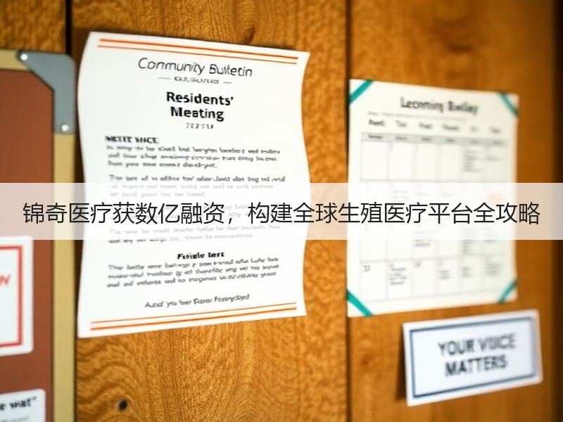 锦奇医疗获数亿融资，构建全球生殖医疗平台全攻略