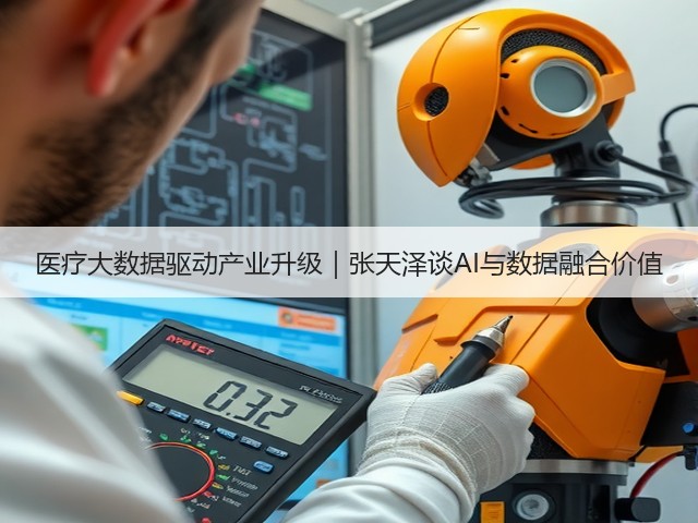 医疗大数据驱动产业升级|张天泽谈AI与数据融合价值(图2) 医疗大数据驱动产业升级|张天泽谈AI与数据融合价值(图2)