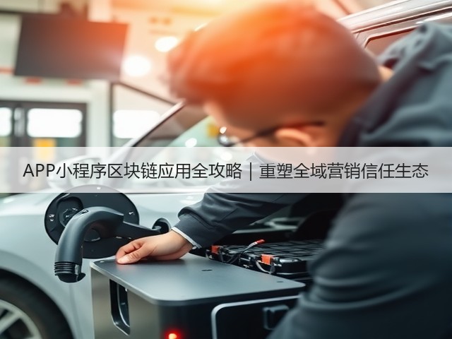 APP小程序区块链应用全攻略|重塑全域营销信任生态(图1) APP小程序区块链应用全攻略|重塑全域营销信任生态(图1)