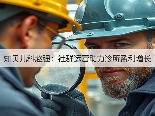 知贝儿科赵强:社群运营助力诊所盈利增长(图1) 知贝儿科赵强:社群运营助力诊所盈利增长(图1)