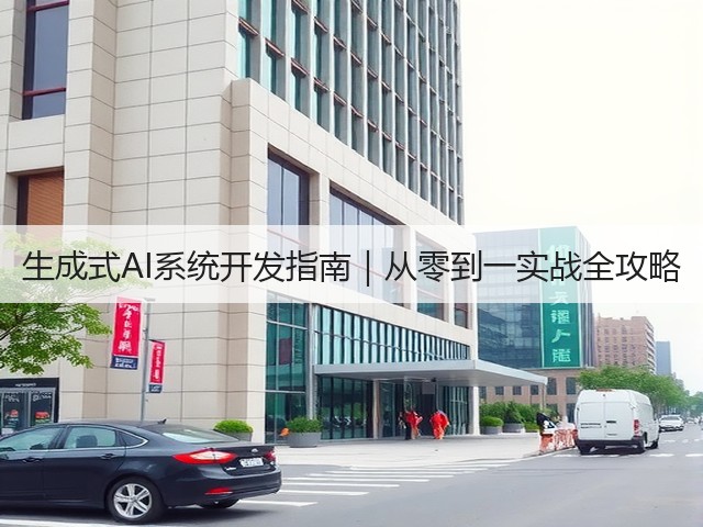 生成式AI系统开发指南|从零到一实战全攻略(图2) 生成式AI系统开发指南|从零到一实战全攻略(图2)