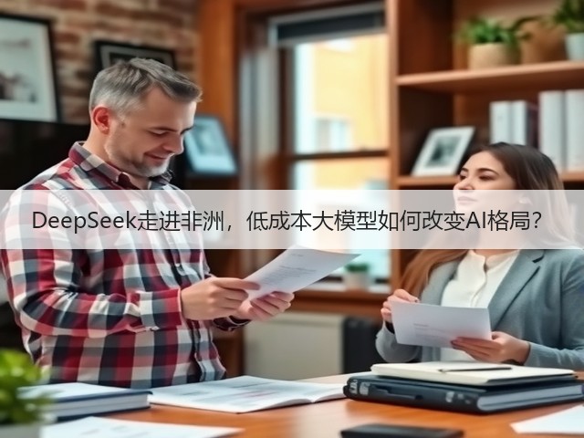 DeepSeek走进非洲,低成本大模型如何改变AI格局?(图3) DeepSeek走进非洲,低成本大模型如何改变AI格局?(图3)