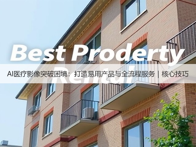 AI医疗影像突破困境：打造易用产品与全流程服务｜核心技巧(图1)