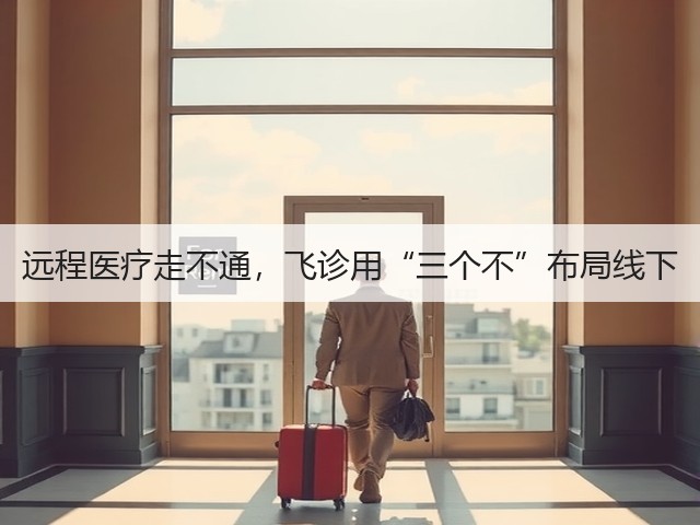 远程医疗走不通,飞诊用“三个不”布局线下(图2) 远程医疗走不通,飞诊用“三个不”布局线下(图2)