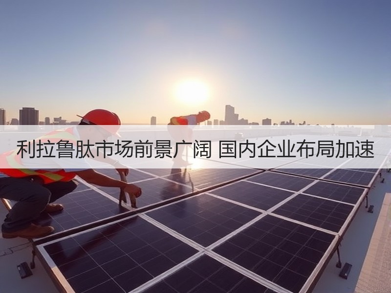 利拉鲁肽市场前景广阔 国内企业布局加速