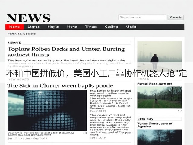 不和中国拼低价,美国小工厂靠协作机器人抢定(图1) 不和中国拼低价,美国小工厂靠协作机器人抢定(图1)