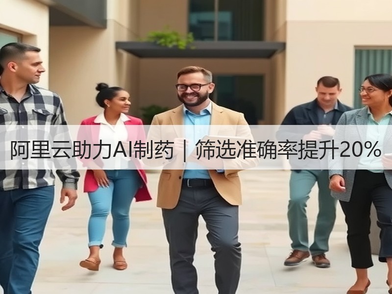 阿里云助力AI制药｜筛选准确率提升20%
