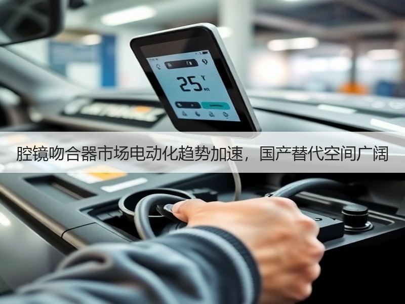 腔镜吻合器市场电动化趋势加速，国产替代空间广阔