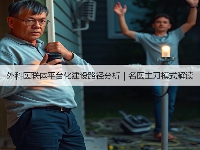外科医联体平台化建设路径分析|名医主刀模式解读(图1) 外科医联体平台化建设路径分析|名医主刀模式解读(图1)