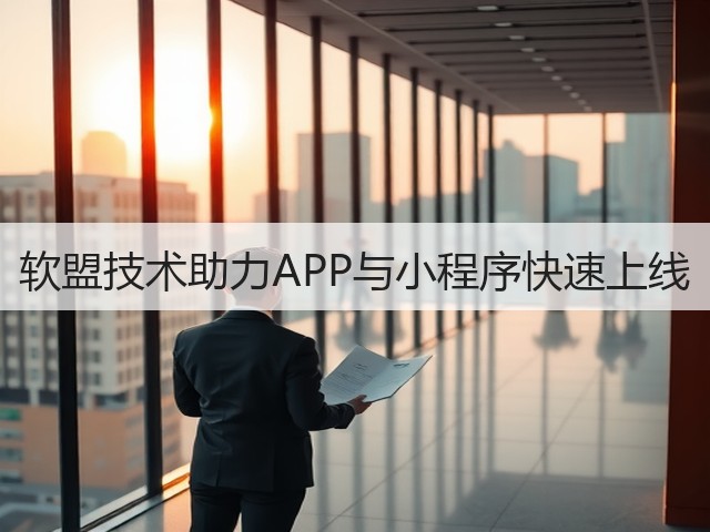 软盟技术助力APP与小程序快速上线(图2) 软盟技术助力APP与小程序快速上线(图2)