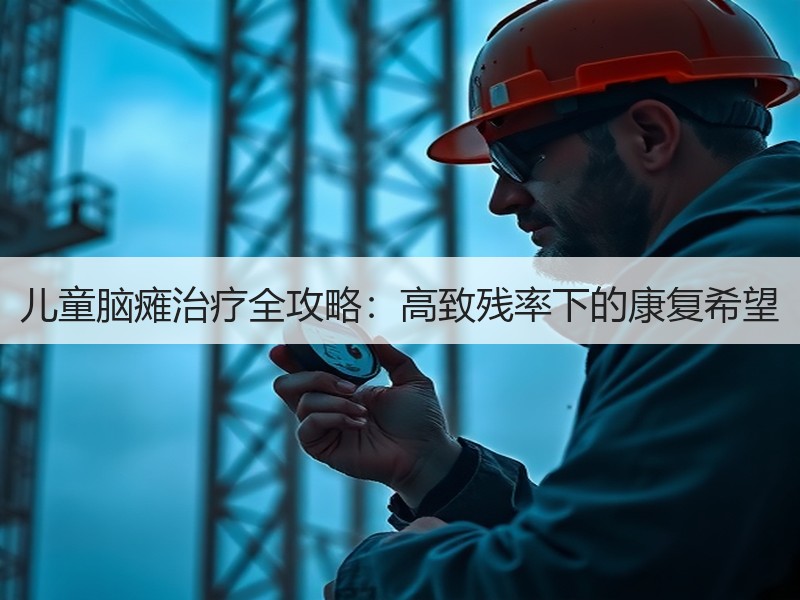 儿童脑瘫治疗全攻略：高致残率下的康复希望