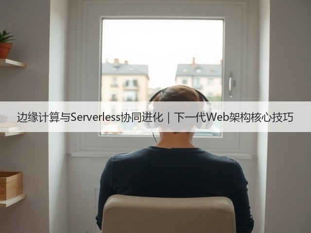 边缘计算与Serverless协同进化|下一代Web架构核心技巧(图1) 边缘计算与Serverless协同进化|下一代Web架构核心技巧(图1)