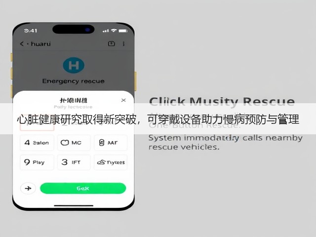 心脏健康研究取得新突破,可穿戴设备助力慢病预防与管理(图2) 心脏健康研究取得新突破,可穿戴设备助力慢病预防与管理(图2)